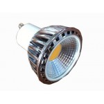 Lámpara LED GU10 COB 5W 90º, Regulable